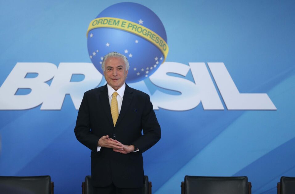 Temer pode não conhecer um profissional de design gráfico, mas parece conhecer designers de interiores.